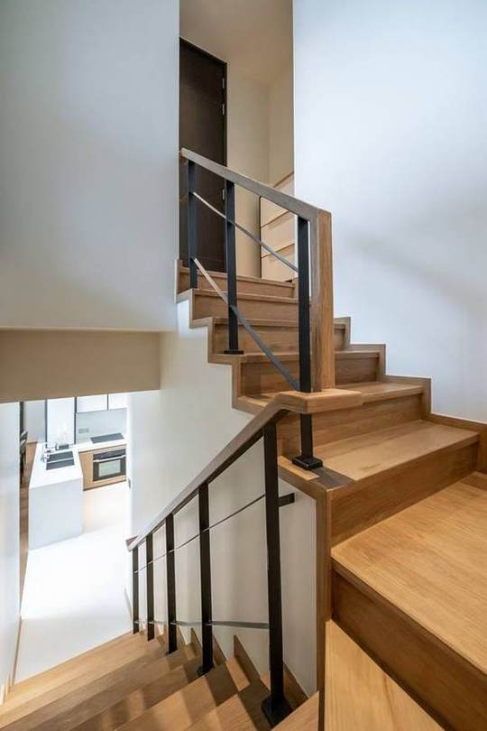 Beatniq Sukhumvit 32 · Duplex, 27th–28th Floor: Stairs to the upper floor
