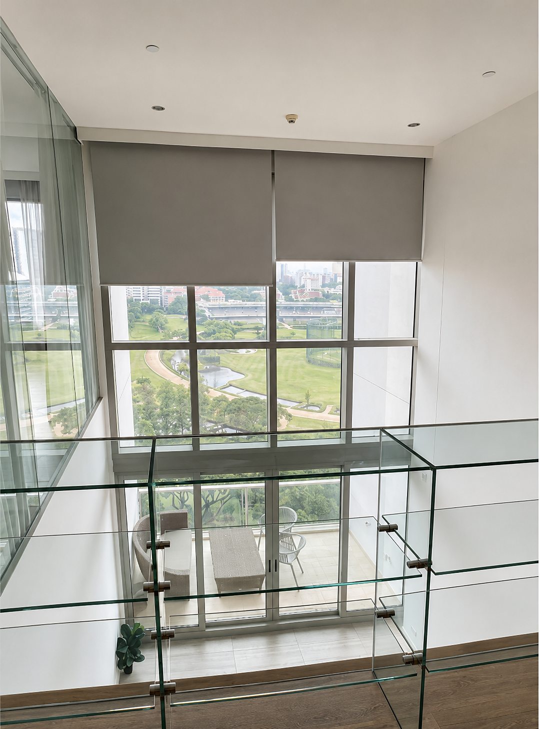 185 Rajadamri: Mezzanine park view