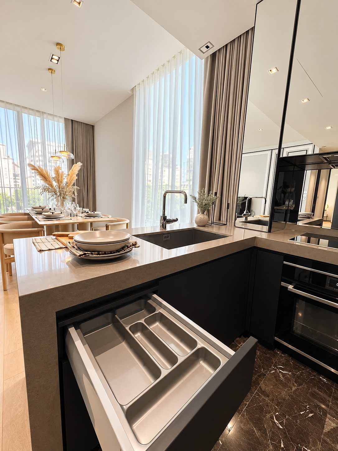 28 Chidlom: Kitchen
