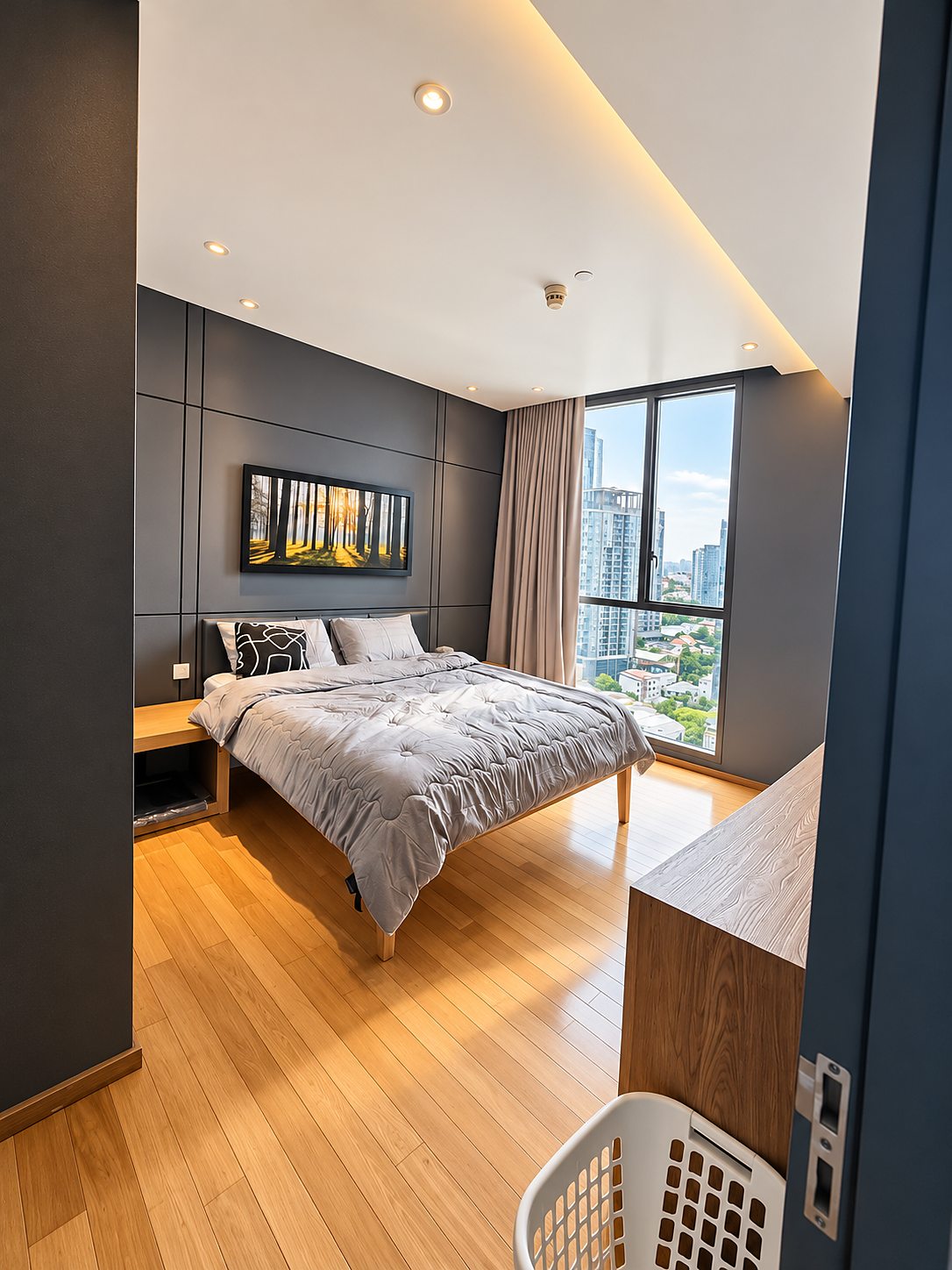 AEQUA Residence Sukhumvit 49: Bedroom