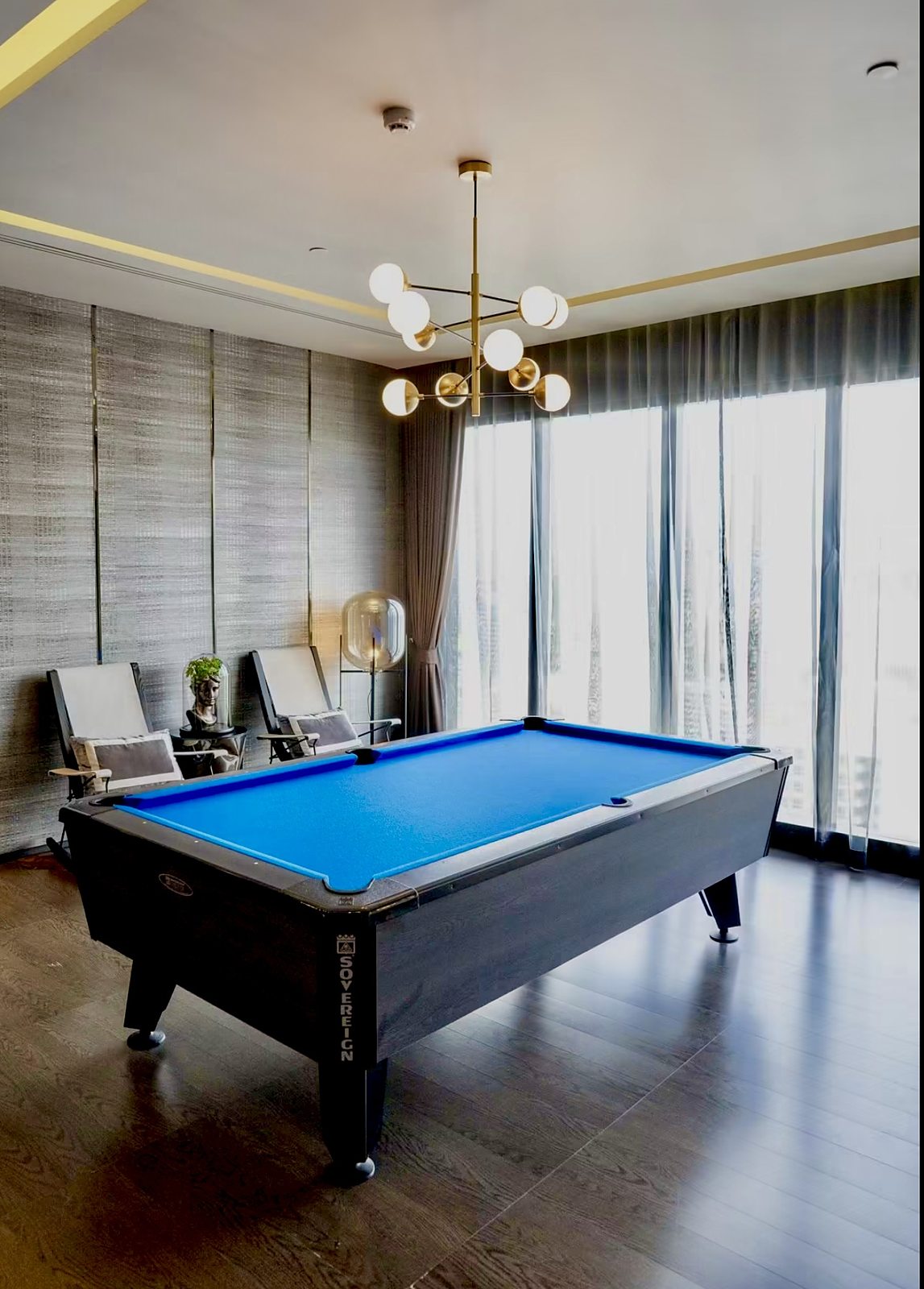 Ashton Asoke: Billiards room