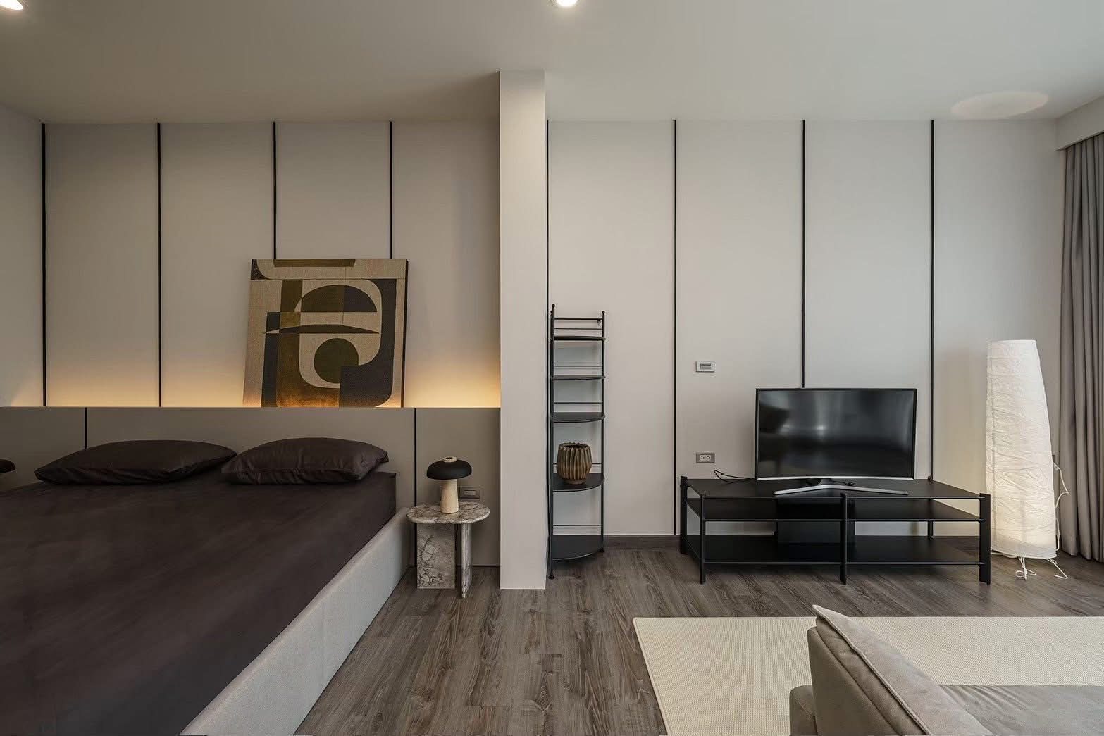 Baan Klang Muang Classe Sukhumvit 77: Bedroom [show unit]