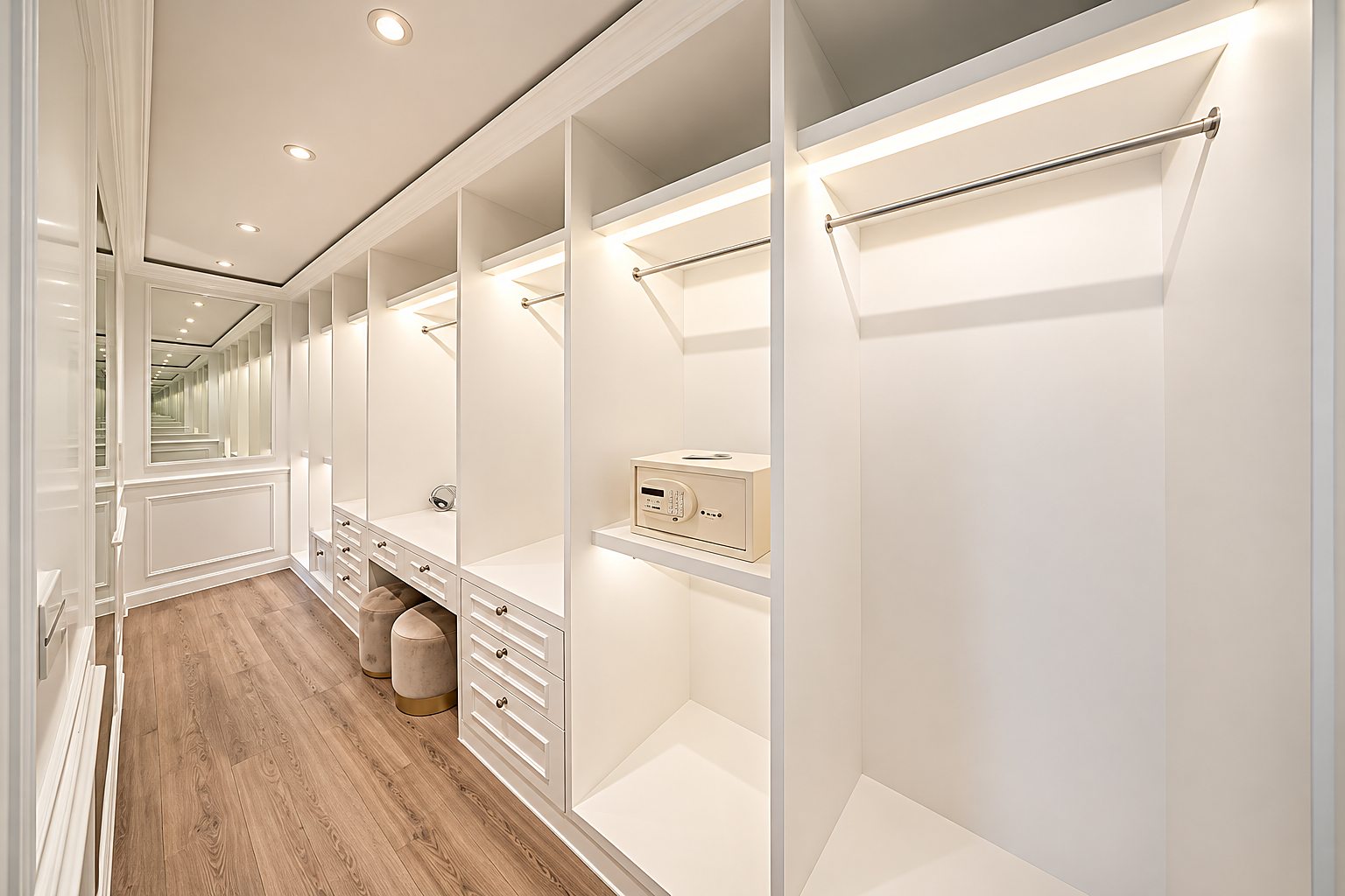 C Ekkamai: Walk-in wardrobe