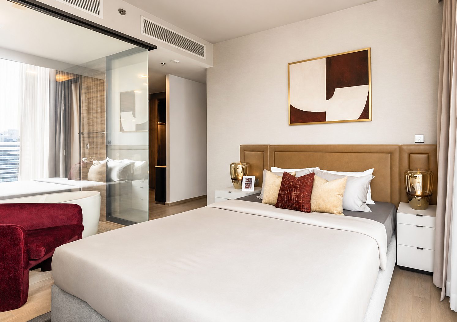 Celes Asoke: Master bedroom [show unit]