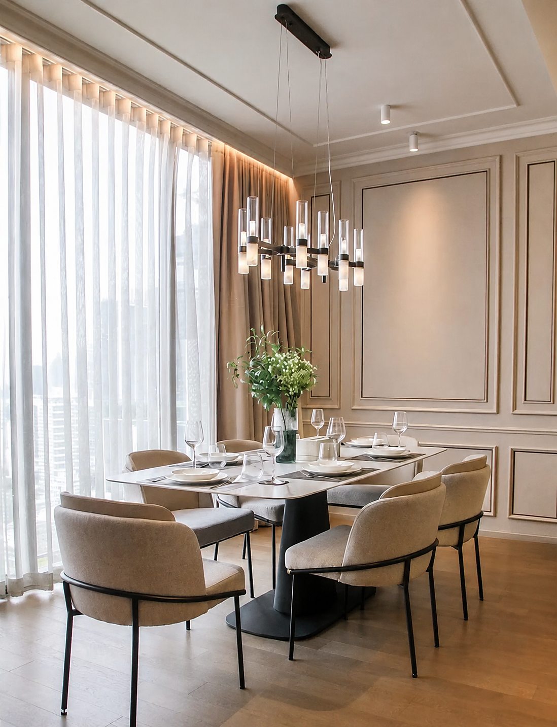 Celes Asoke: Dining area