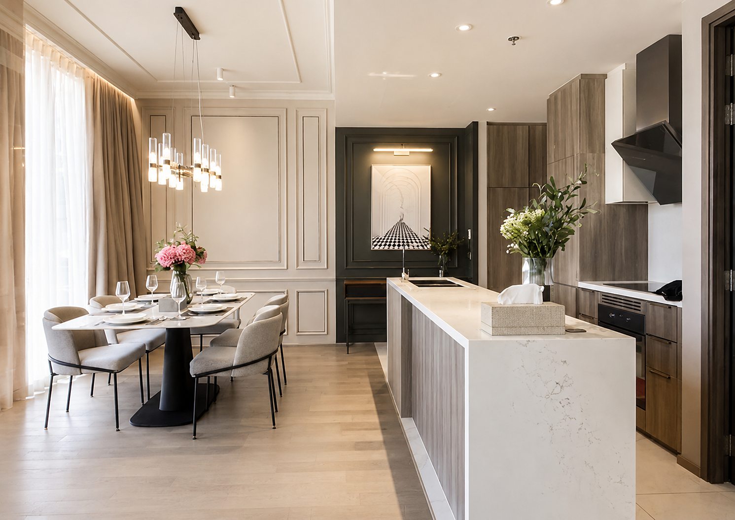 Celes Asoke: Kitchen island