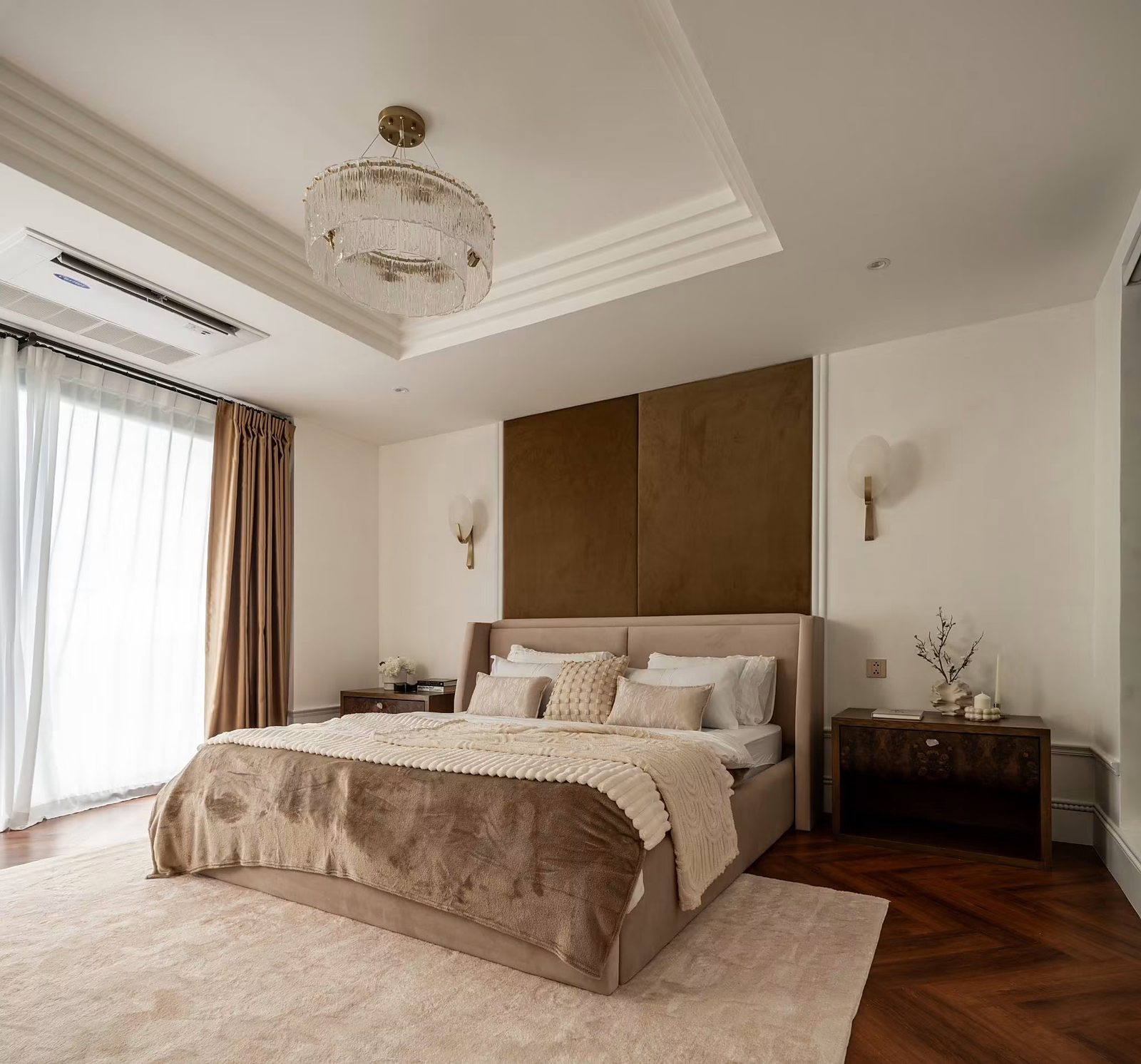 Detached 5-Storey Home Office — near BTS Punnawithi (exact project/address unknown): Master bedroom