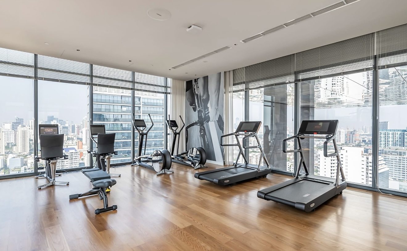 KHUN by YOO Thonglor: Building fitness centre