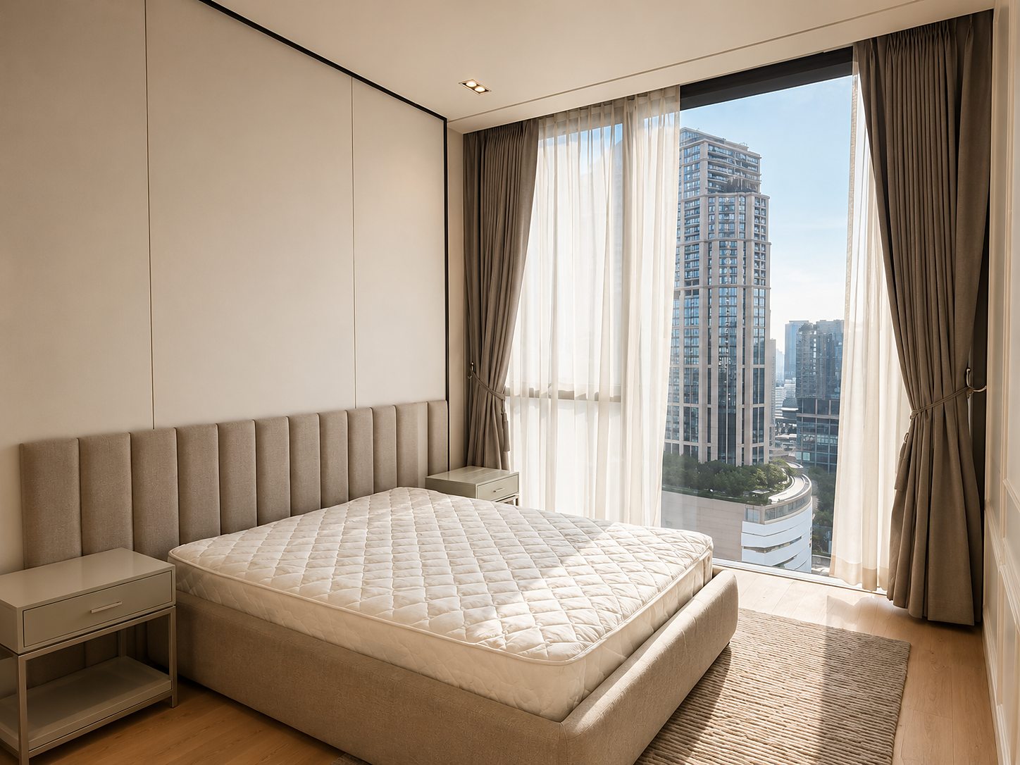 MARQUE Sukhumvit: Bedroom with city view