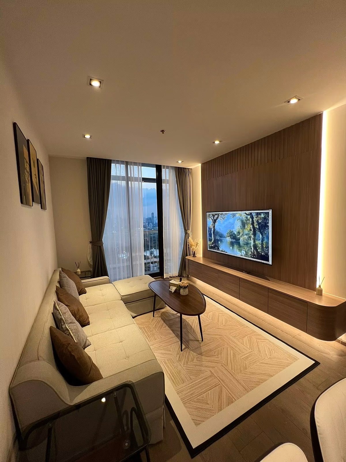 Park Origin Phrom Phong: Living area