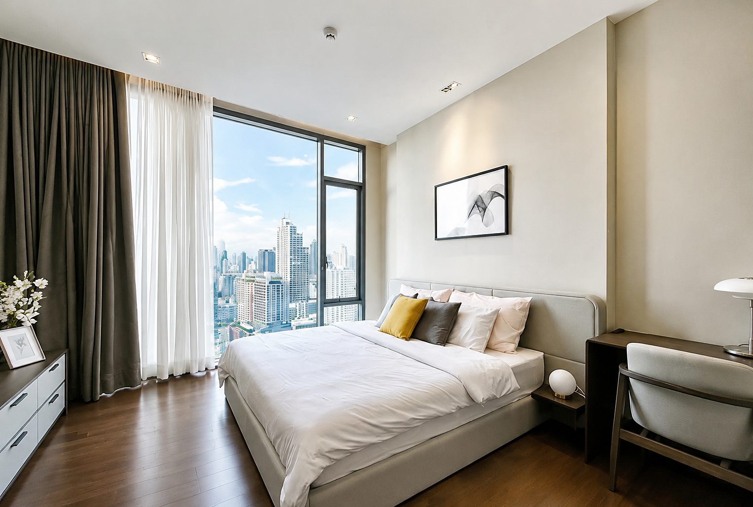 Q1 Sukhumvit: Bedroom