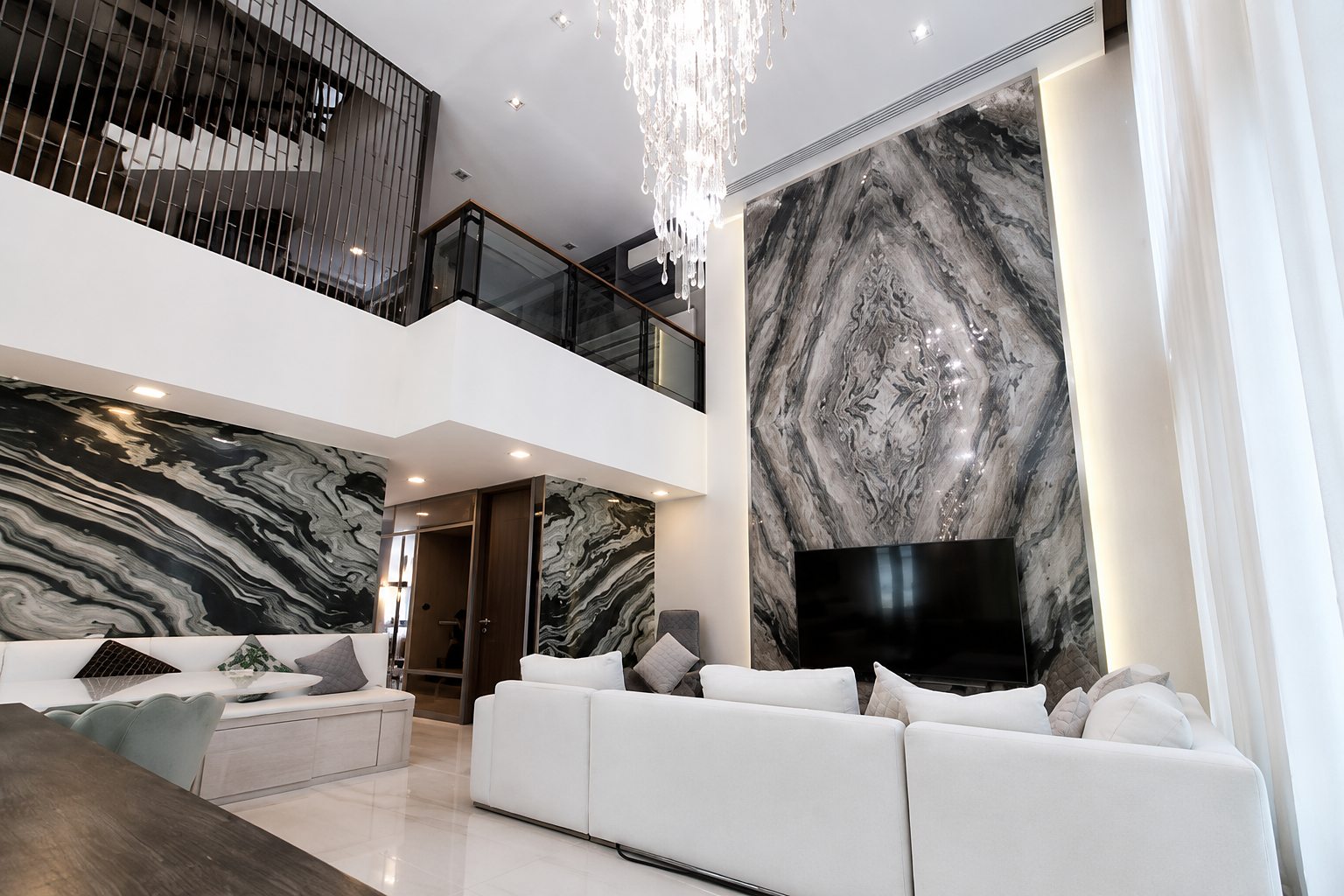 Quarter 31: Double-height living room
