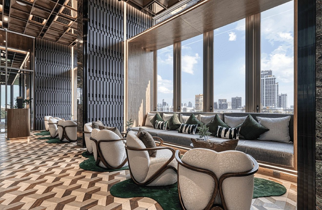 Rhythm Ekkamai Estate: Residents' lounge [show unit]