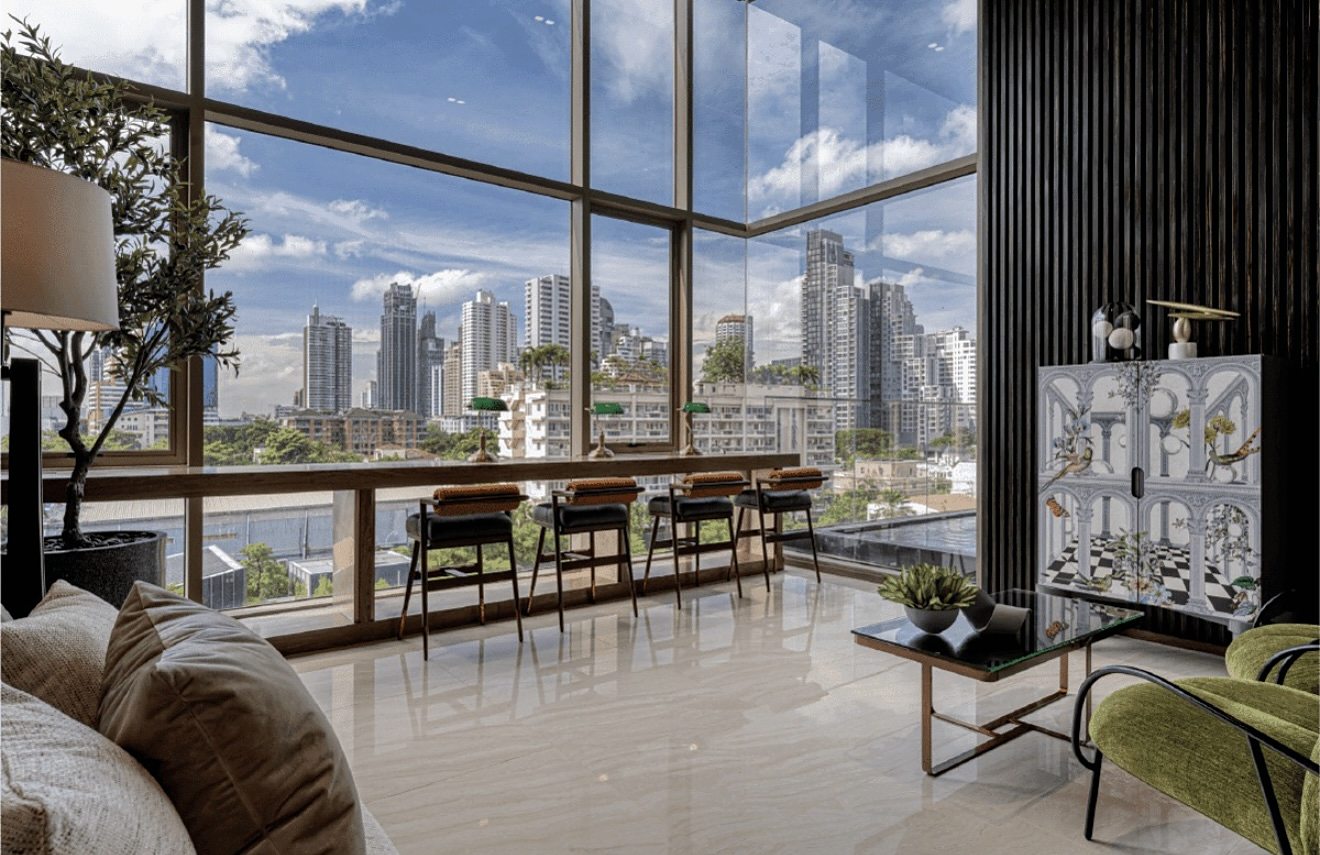 Rhythm Ekkamai Estate: Sky lounge [show unit]