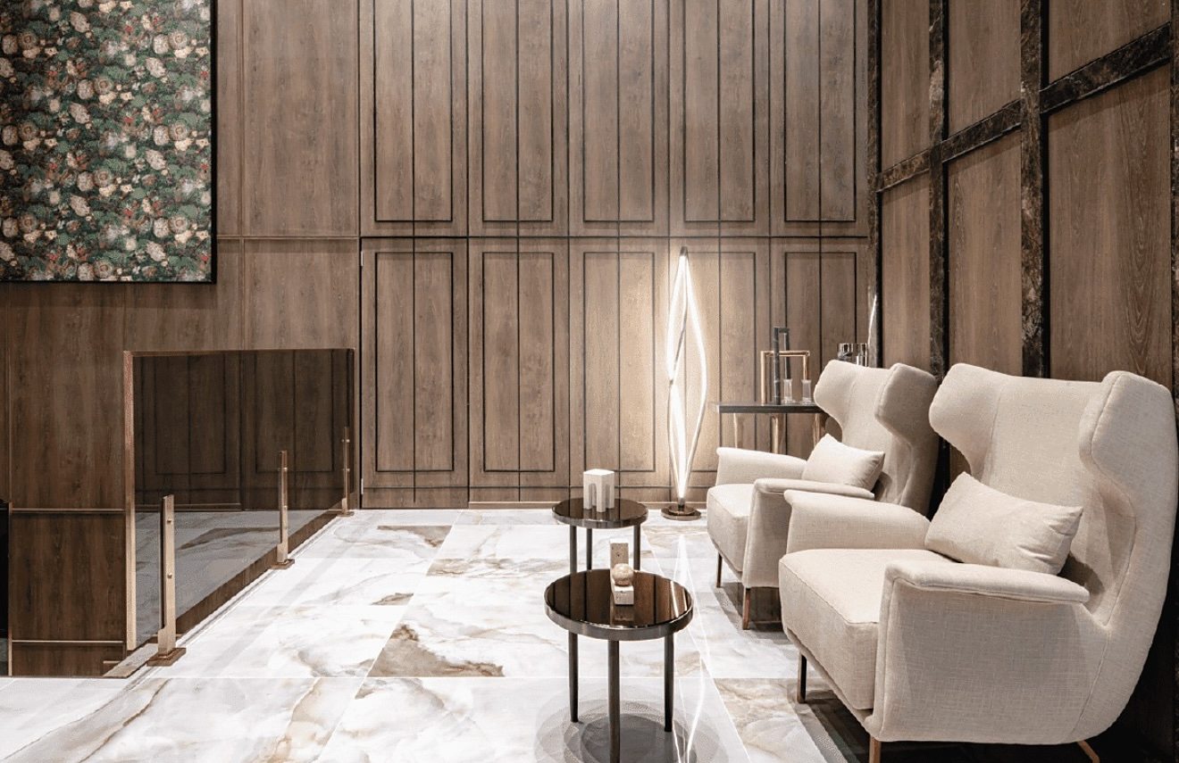 Rhythm Ekkamai Estate: Lounge seating [show unit]