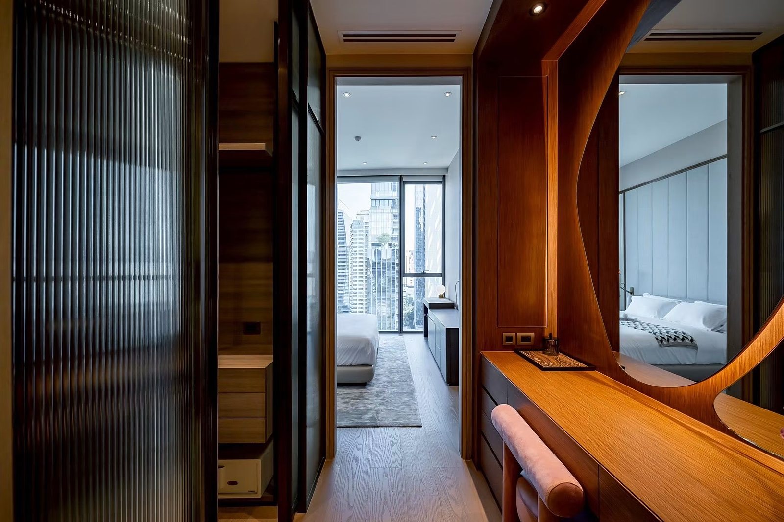 SCOPE Langsuan: Dressing area and bedroom