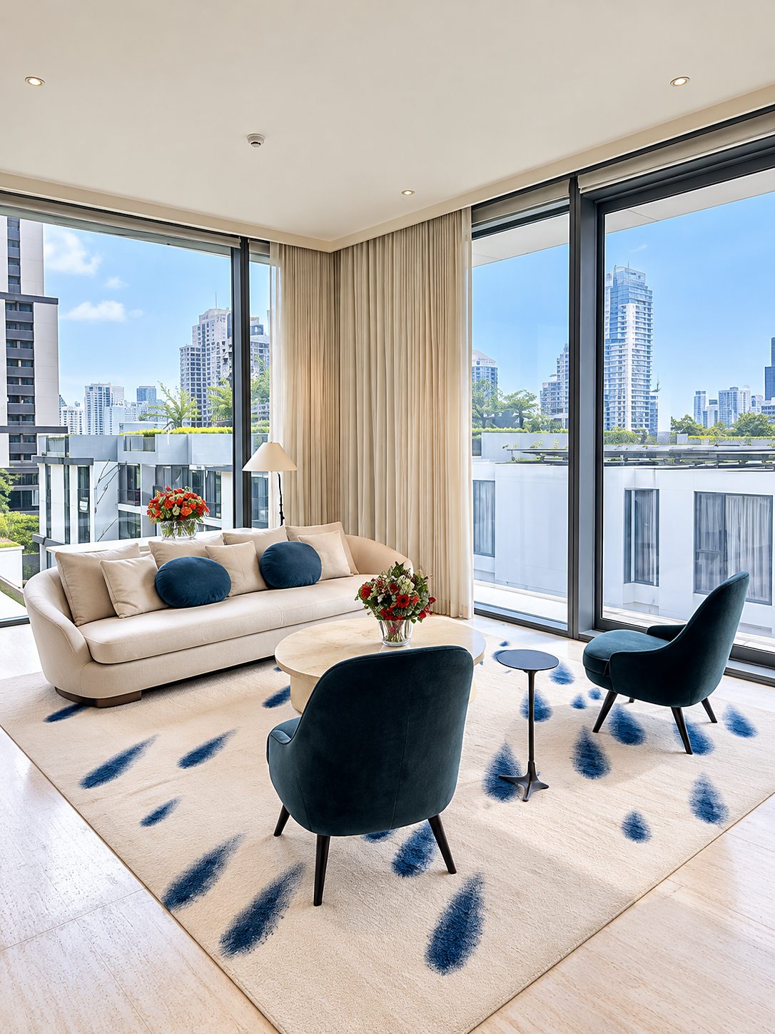 SCOPE Langsuan: Living room view