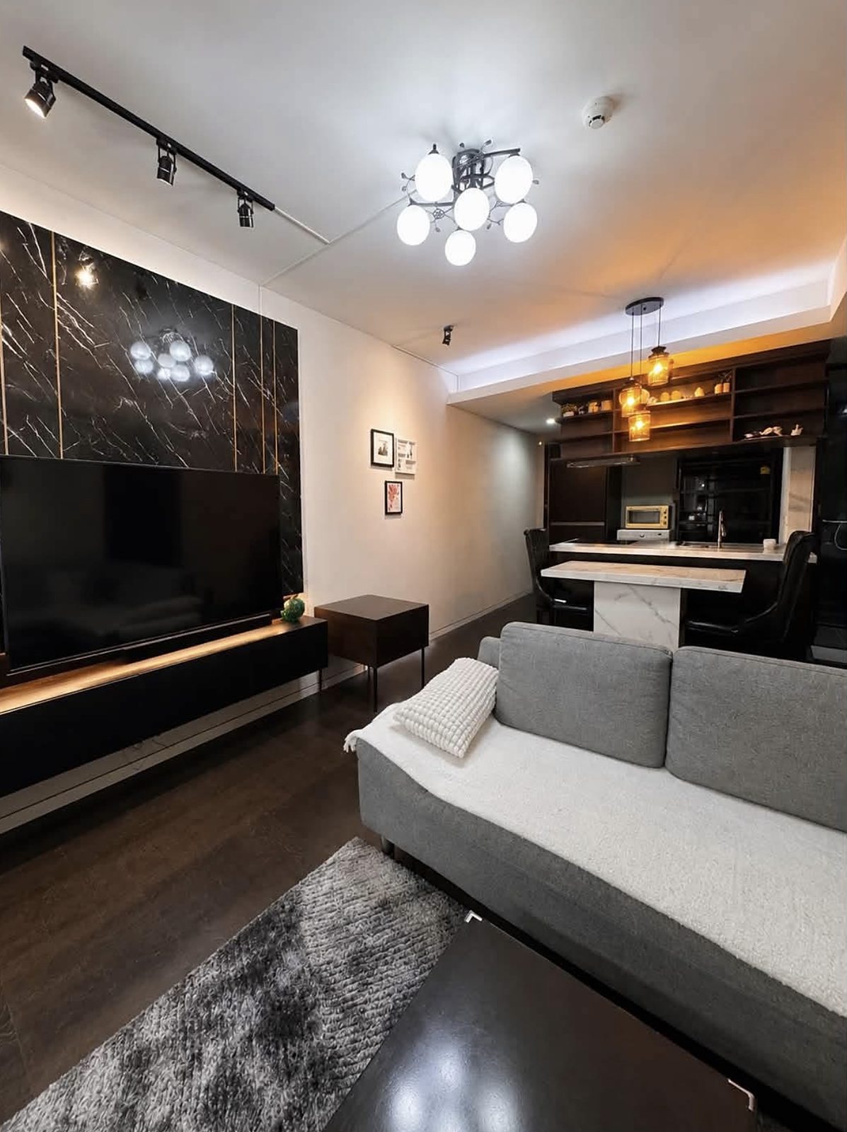 Siamese Gioia: Living room with TV