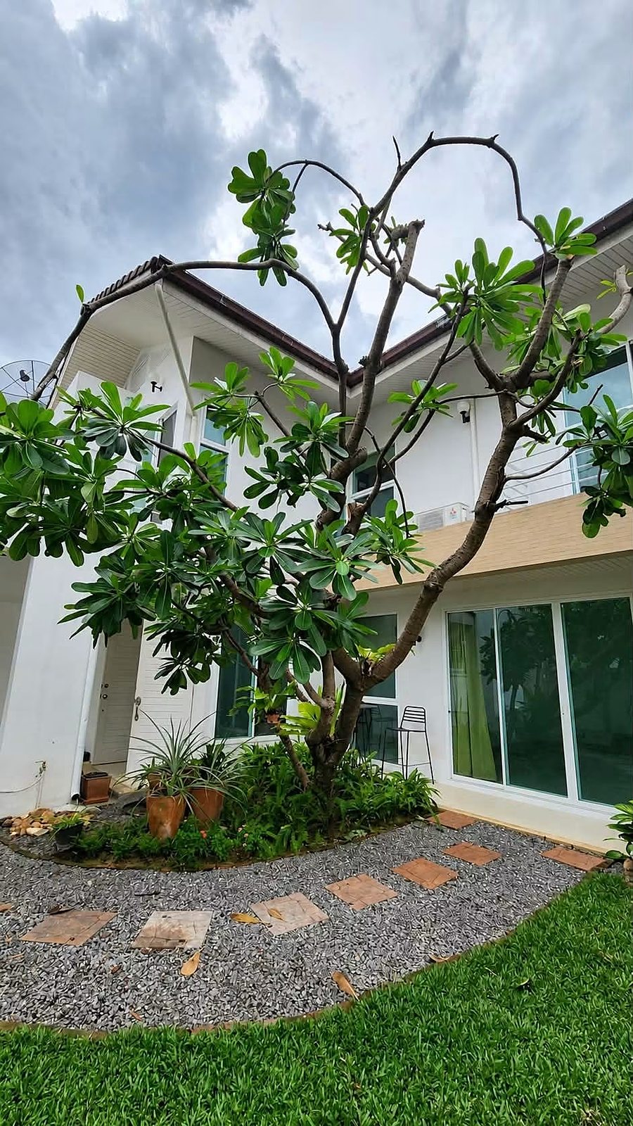 Single House Sukhumvit 49/14: Garden and house exterior