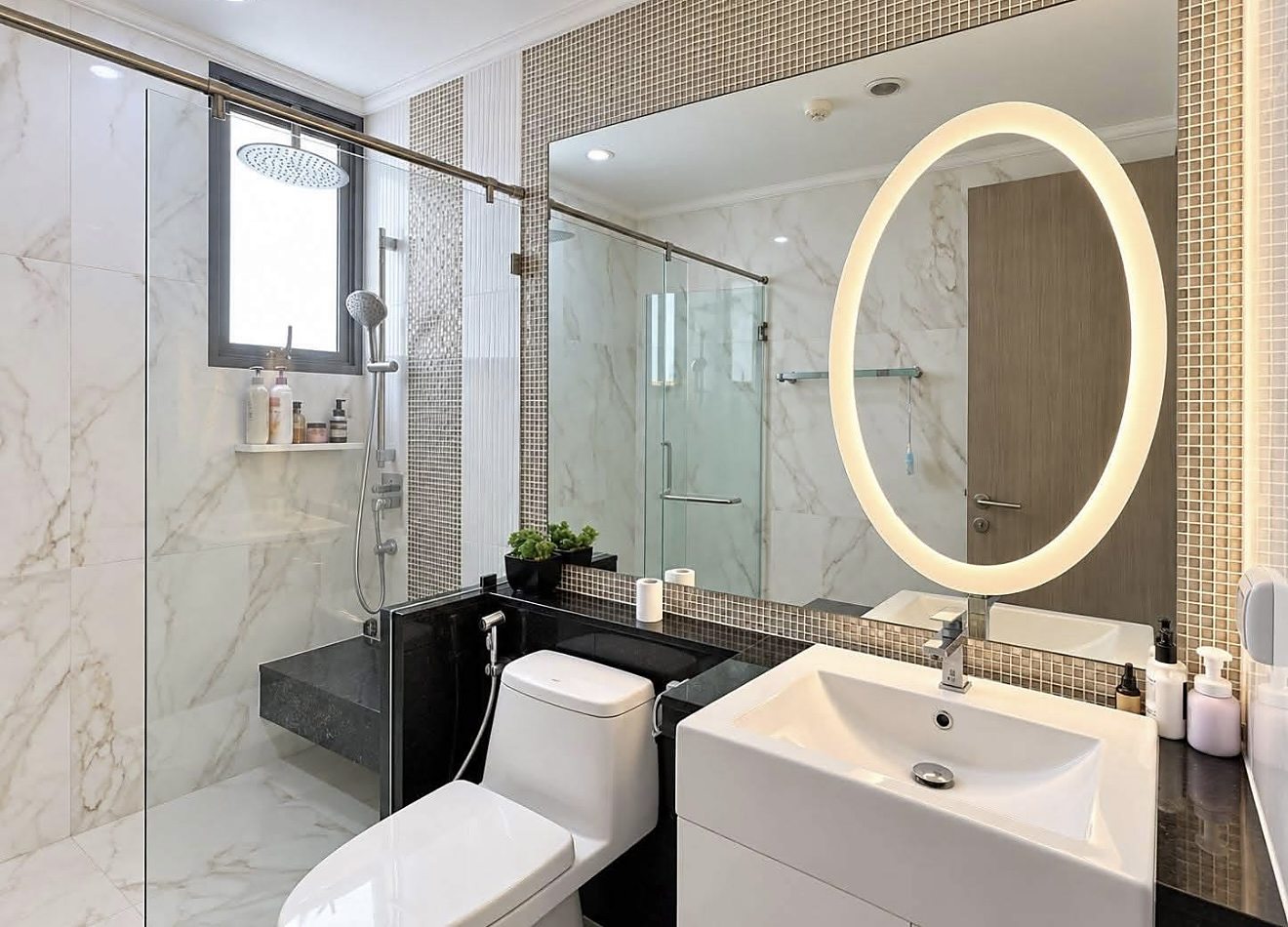 Supalai Oriental Sukhumvit 39: Bathroom