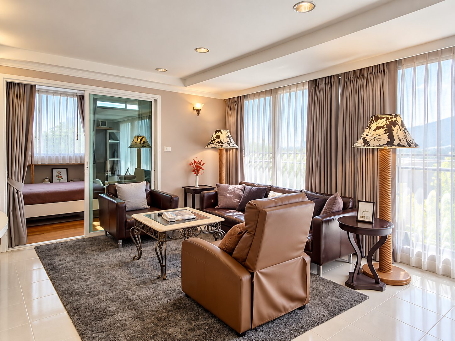 Supalai Place Sukhumvit 39: Living area