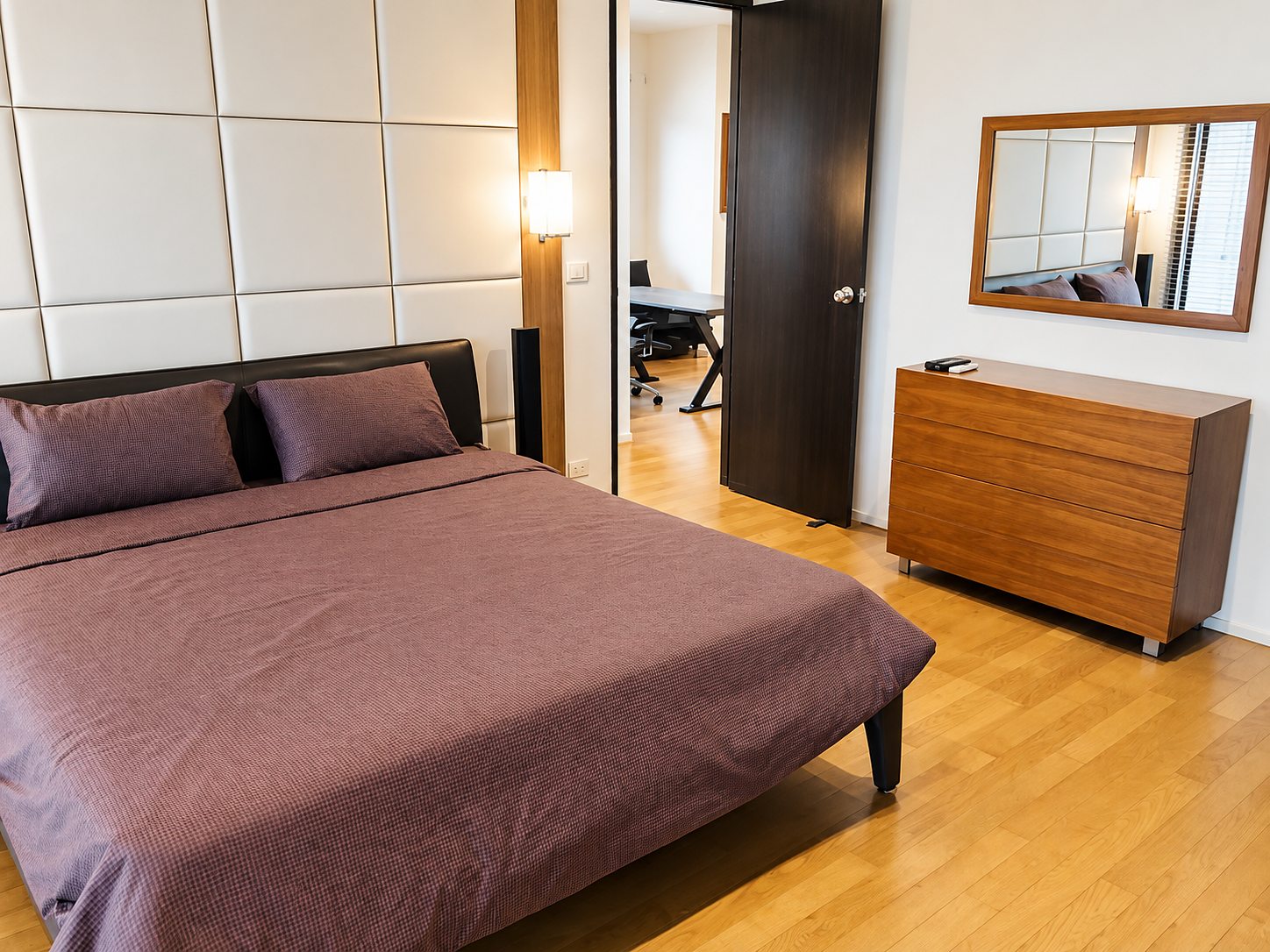 The Madison: Master bedroom