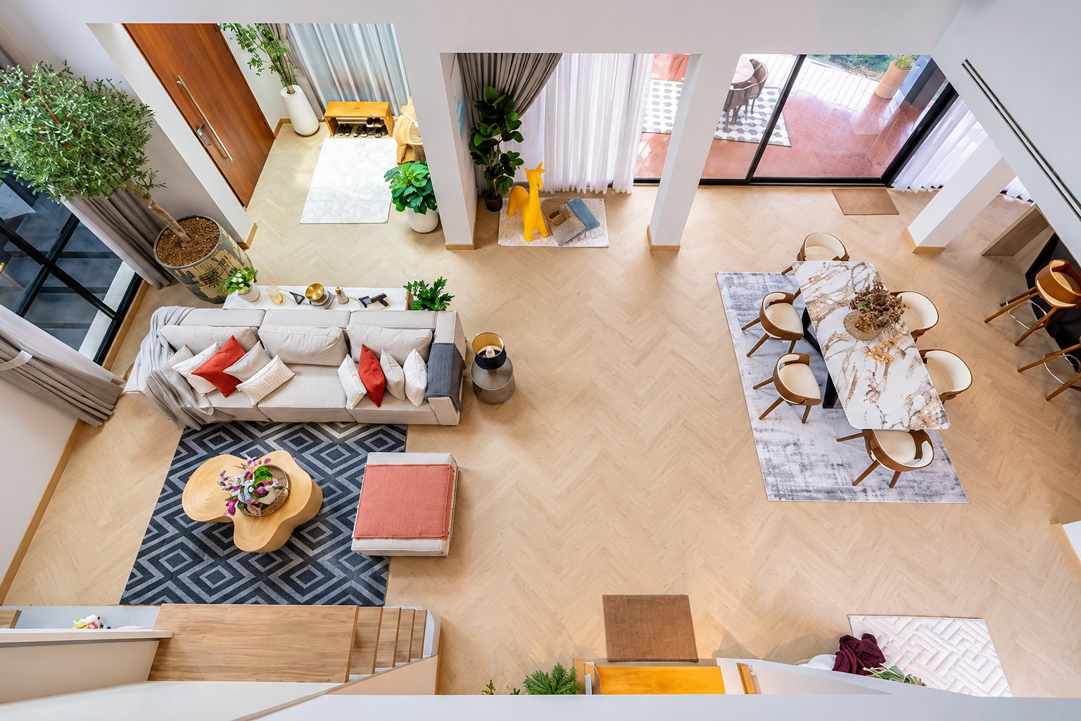 The Oasis House – Sukhumvit 71 / Pridi 26: Living and dining overview
