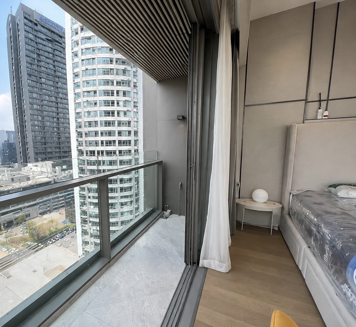 The Strand Thonglor: City view from balcony
